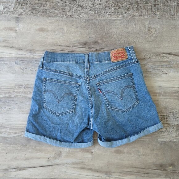 Levi's Mid-Length Jean Shorts - Picture 3 of 5